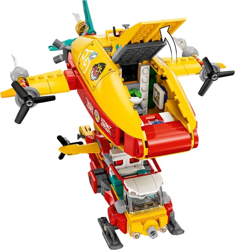 LEGO 80046 Podniebny sterowiec Monkie Kida