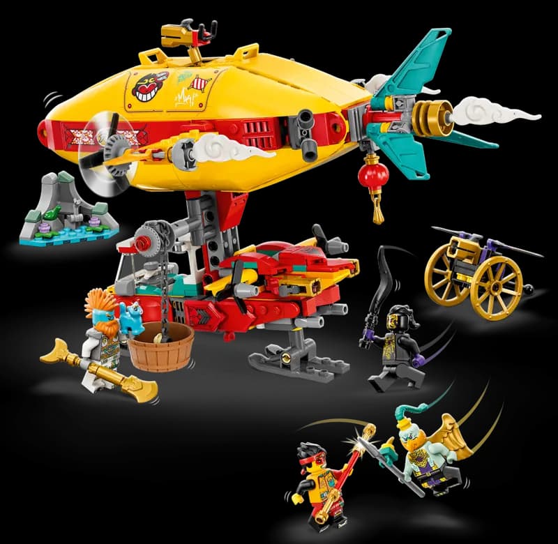 LEGO 80046 Podniebny sterowiec Monkie Kida