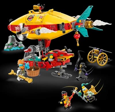 LEGO 80046 Podniebny sterowiec Monkie Kida