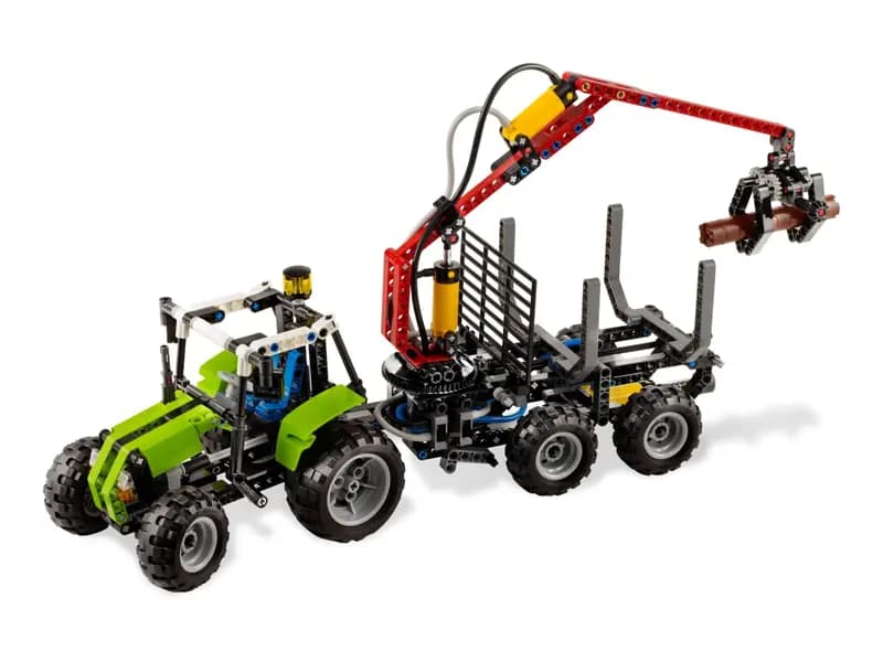 LEGO 8049 Traktor z ładowarką kłód