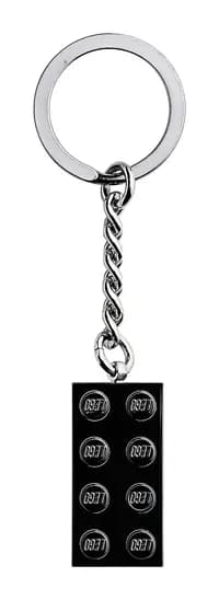 LEGO 853992 Chrome Black Brick Key Chain
