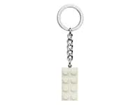 LEGO 854084 Pearl White Brick Key Chain