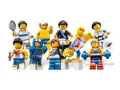 LEGO 8909 Team GB - Saszetka-niespodzianka