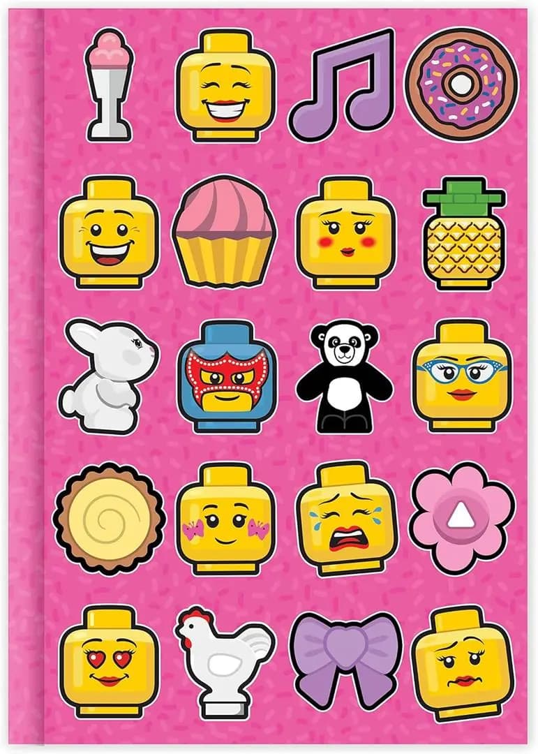 LEGO 90407 Minifigure Notebook (Pink)