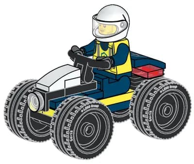 LEGO 951440 Buggy policyjny