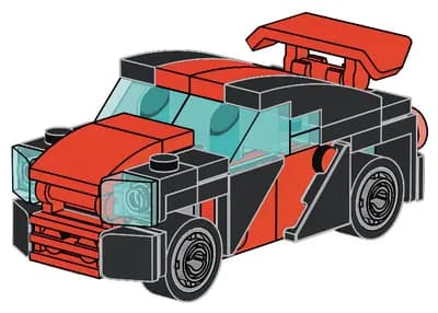 LEGO 951443 Samochód