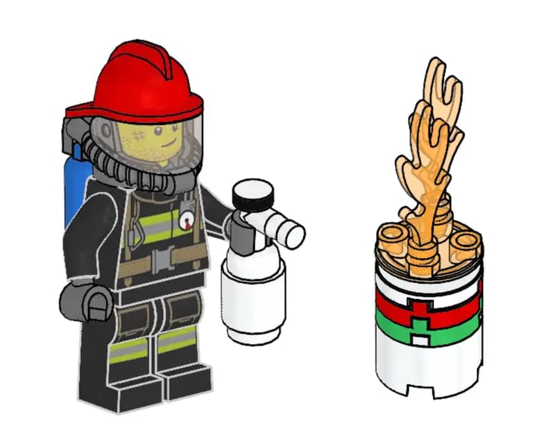 LEGO 951902 Fireman