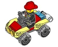 LEGO 952009 Clemmons With Fire Quad