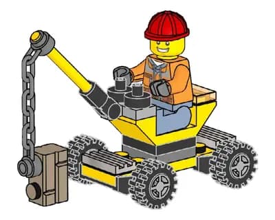 LEGO 952401 Mini Dźwig