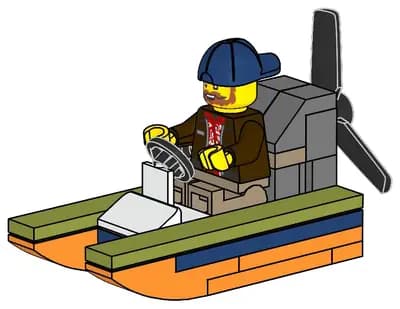 LEGO 952508 Odkrywca i Poduszkowiec