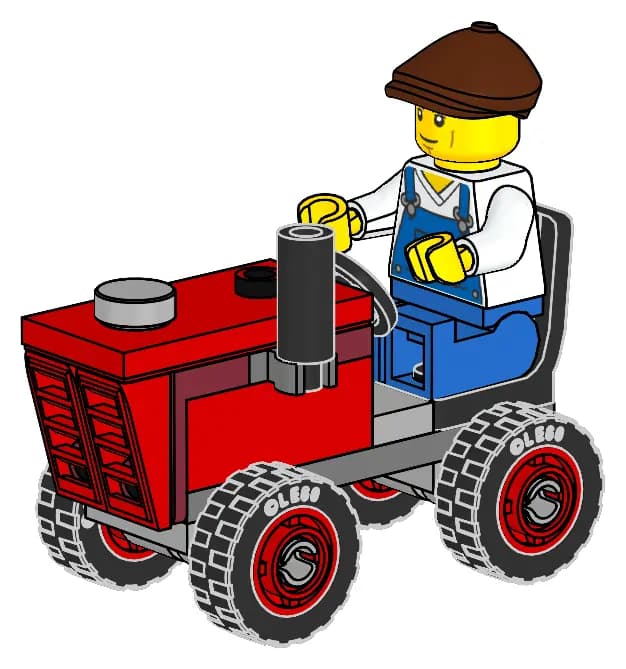 LEGO 952509 Tractor