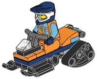 LEGO 952512 Snowmobile