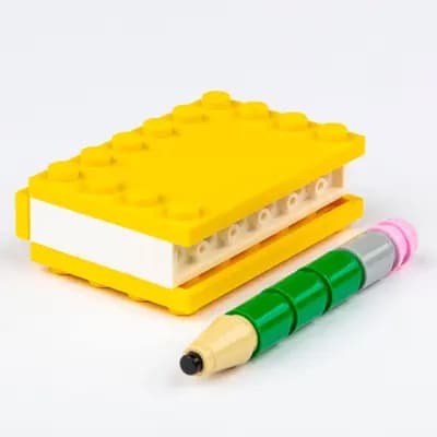 LEGO BOOKANDPENCIL Książka i Ołówek