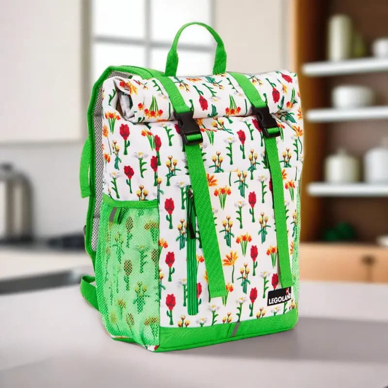 LEGO BP0364300L Flower Roll Top Backpack