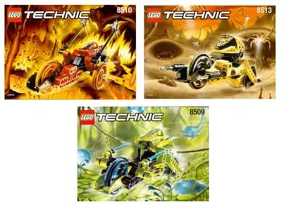 LEGO C8509 Kurz + Lawa + Bagno