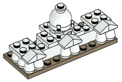 LEGO CAPITOL Kapitol Stanów Zjednoczonych