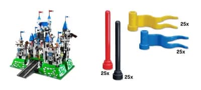 LEGO K10176 Klasyczny Zamek