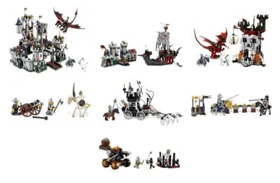 LEGO K7029 Kompletna Kolekcja Zamków