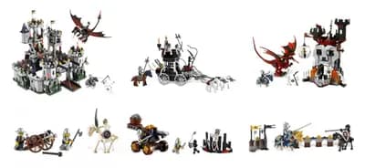 LEGO K7094 Kolekcja Zamkowa (wersja amerykańska)