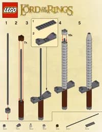 LEGO LOTRSWORD Sword