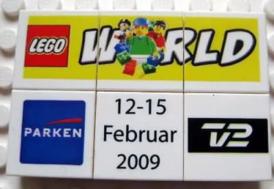 LEGO LWP01 Układanka promocyjna LEGO World Denmark