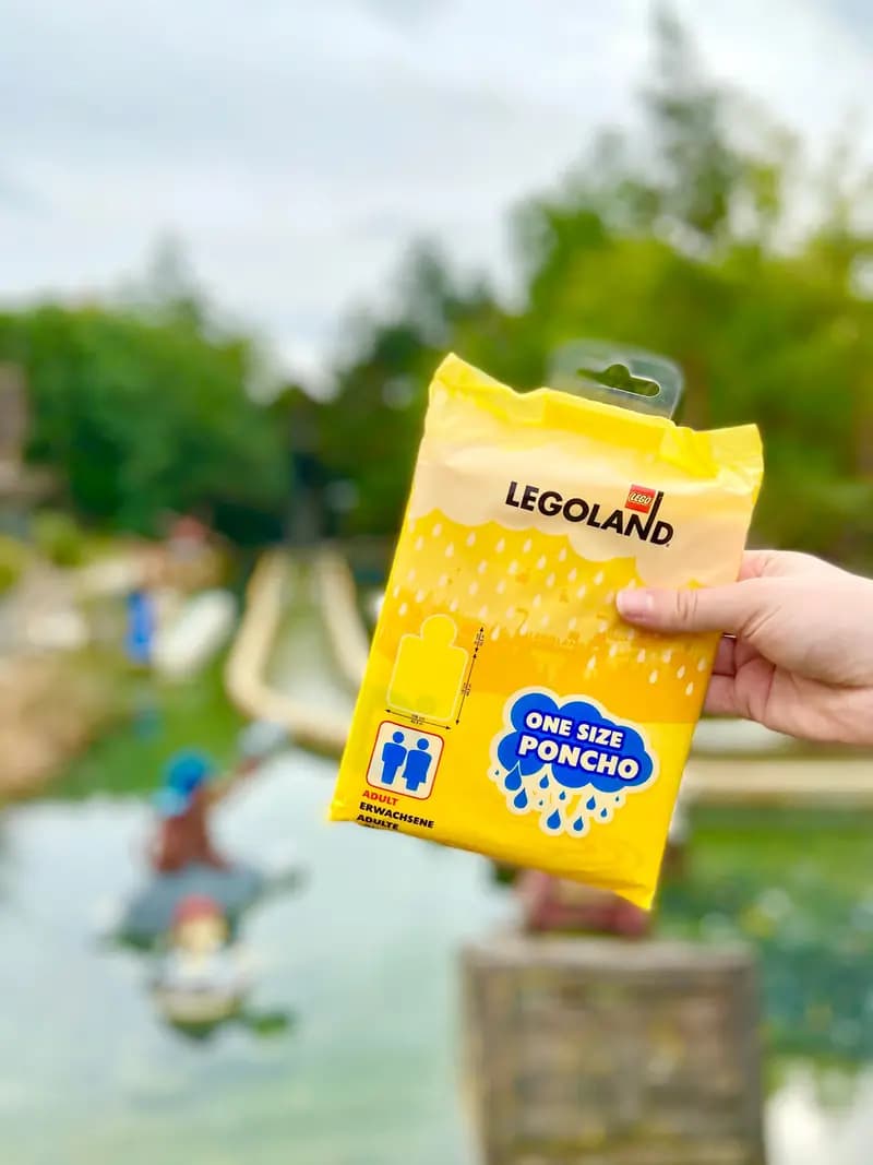 LEGO PONCHO LEGOLAND Adult Rain Poncho