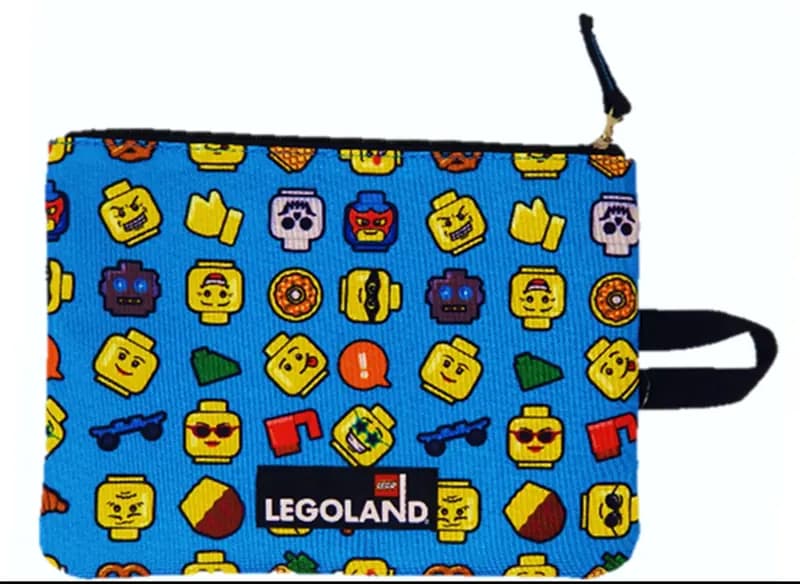 LEGO POUCH Minifigure Emoji Pouch (Blue)