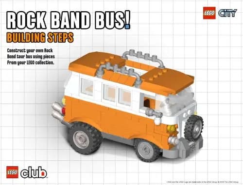 LEGO ROCKBAND Rock Band Bus