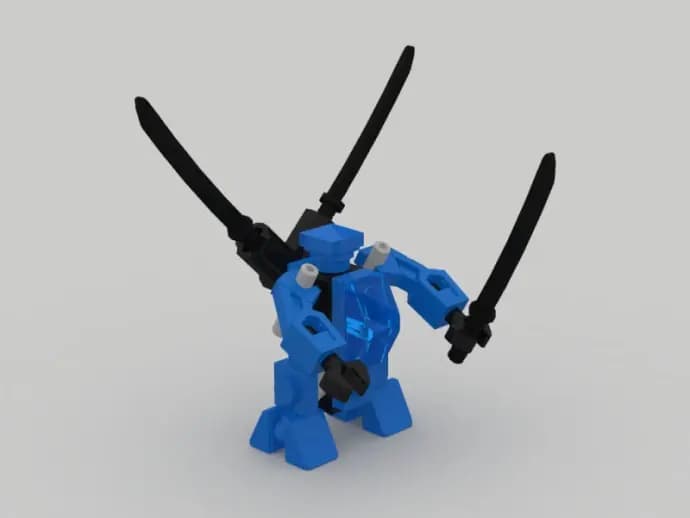 LEGO TRUNINJAGO Micro Electromech Robot