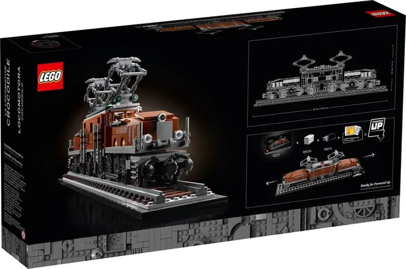 LEGO 10277 Lokomotywa Crocodile