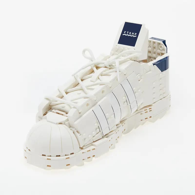 LEGO 10282 Footshop x Adidas Originals Superstar 'Blueprinting' Bundle