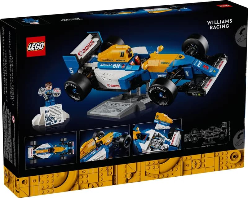 LEGO 10353 Williams Racing FW14B i Nigel Mansell