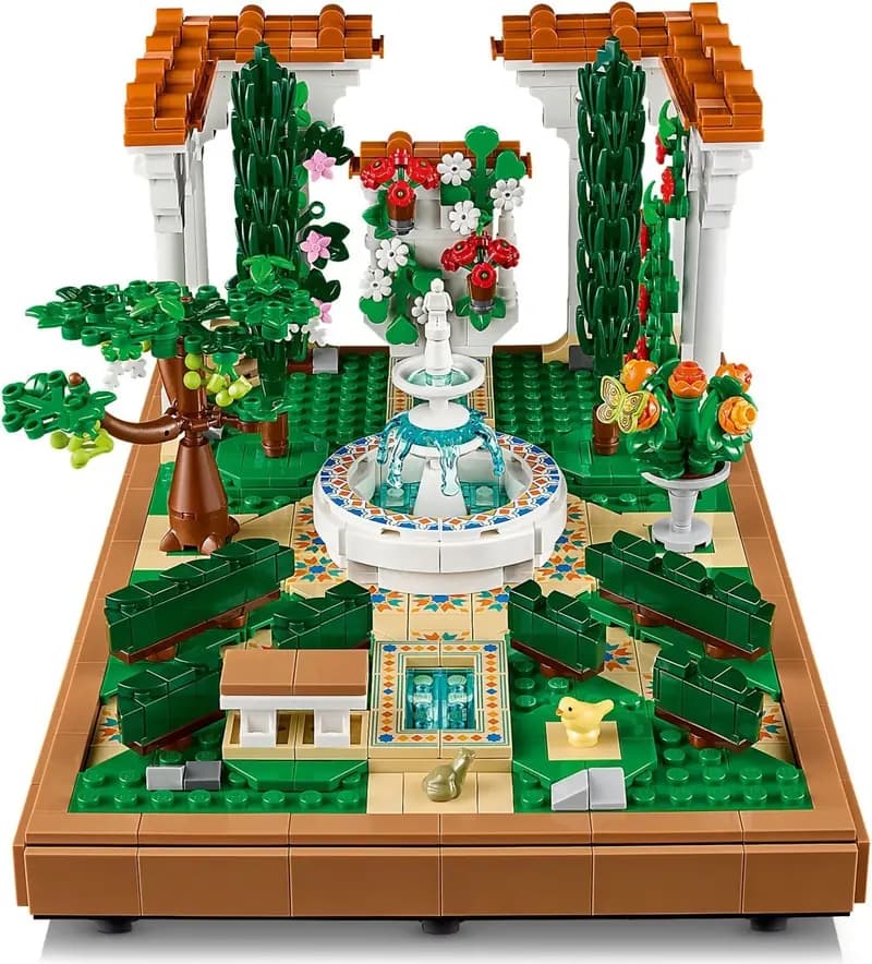 LEGO 10359 Fontanna w ogrodzie