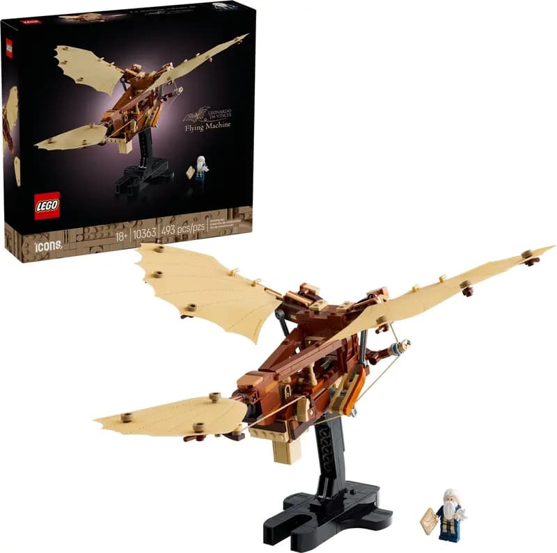 LEGO 10363 Maszyna latająca Leonarda da Vinci