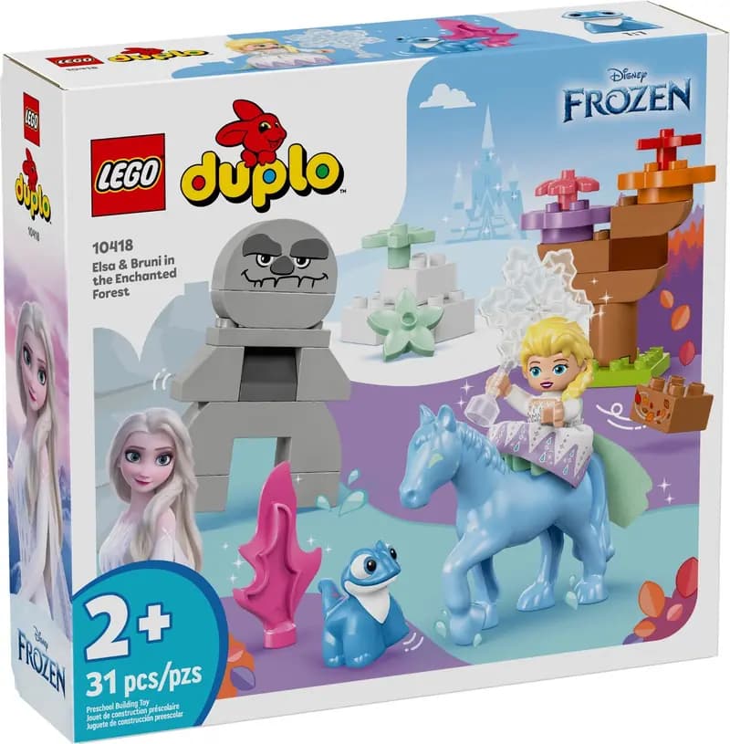 LEGO 10418 Elza i Bruni w Zaczarowanym Lesie