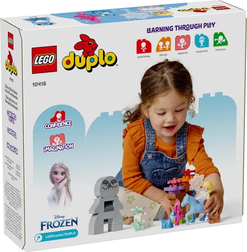 LEGO 10418 Elza i Bruni w Zaczarowanym Lesie