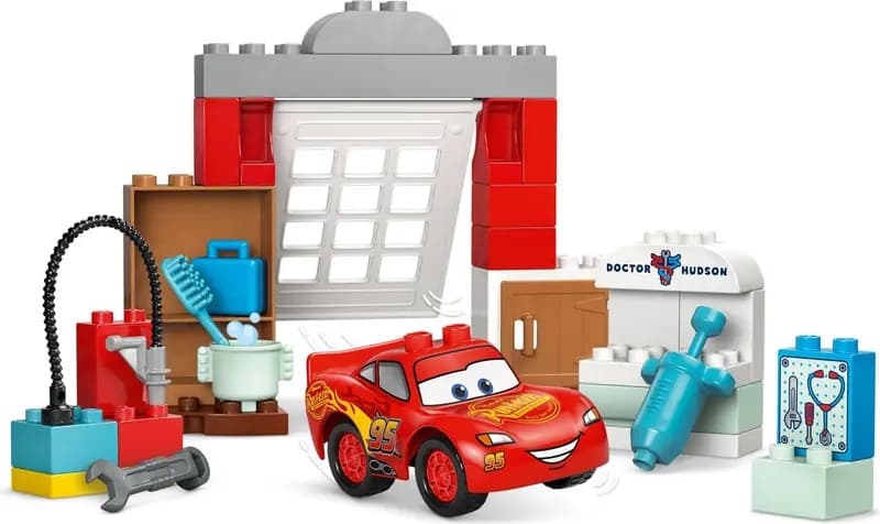 LEGO 10456 Wizyta McQueena w warsztacie Wójta