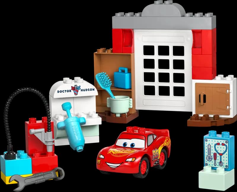 LEGO 10456 Wizyta McQueena w warsztacie Wójta