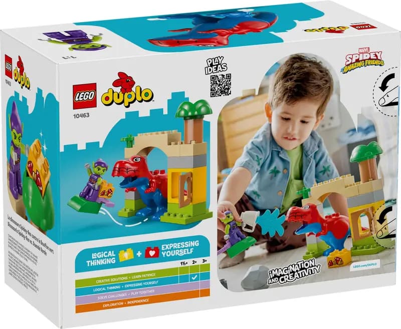 LEGO 10463 Dinozaur Spidey-Rex i Zielony Goblin
