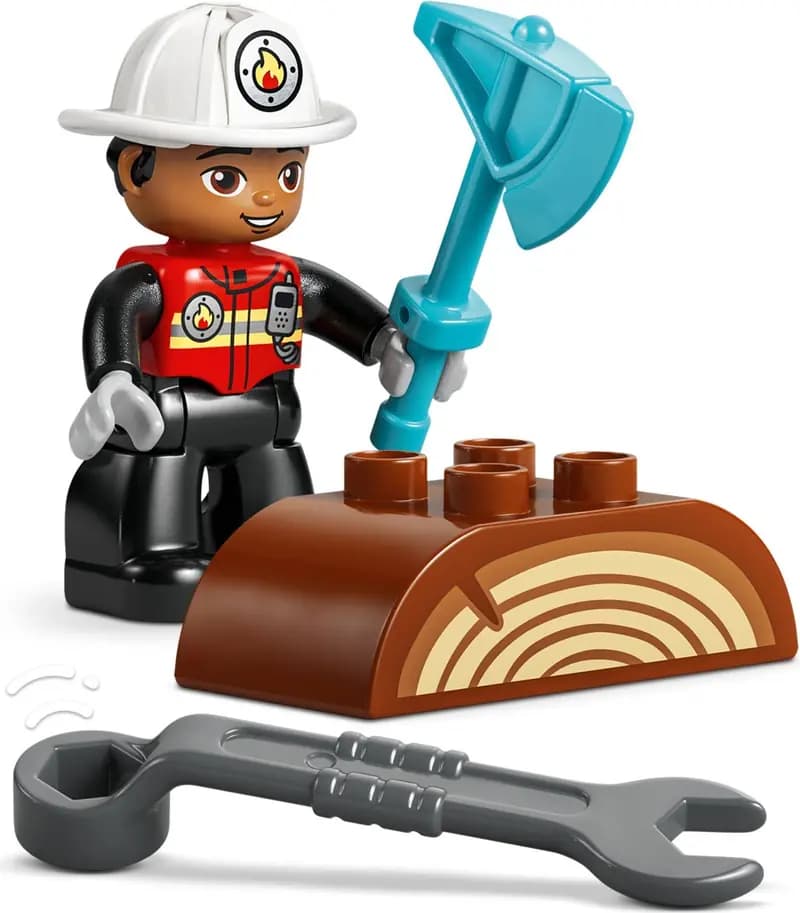 LEGO 10473 Wóz strażacki z wężem i strażakiem