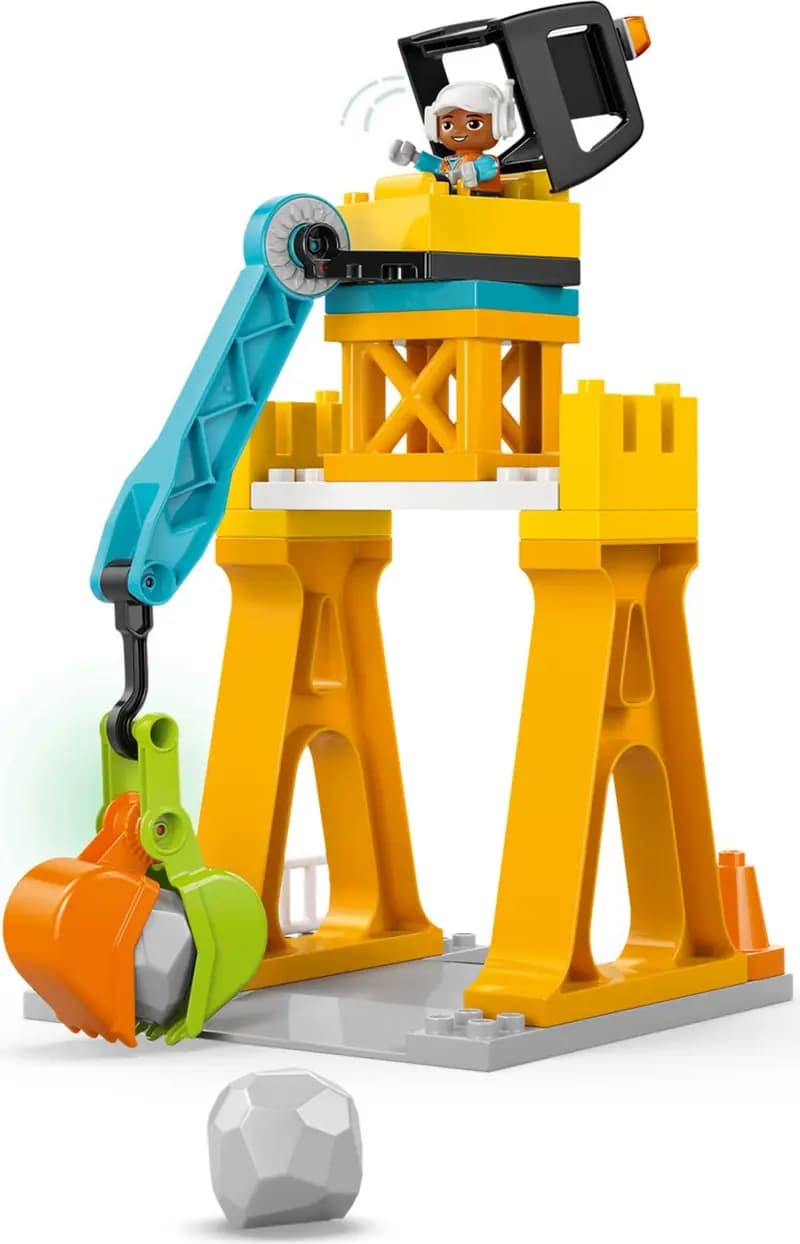 LEGO 10476 Plac budowy z pojazdami 3 w 1
