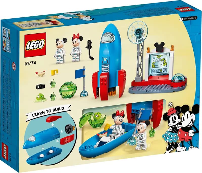 LEGO 10774 Kosmiczna rakieta Myszki Miki i Minnie