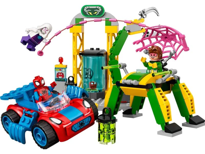 LEGO 10783 Spider-Man w laboratorium Doca Ocka