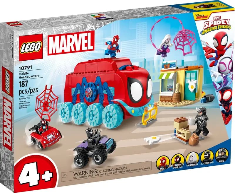LEGO 10791 Mobilna kwatera drużyny Spider-Mana