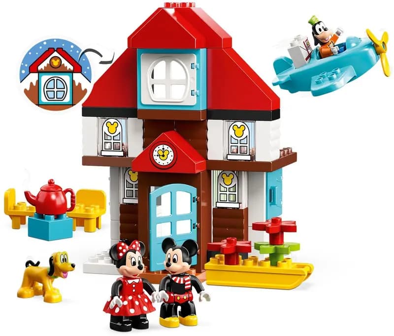 LEGO 10889 Domek wakacyjny Mikiego
