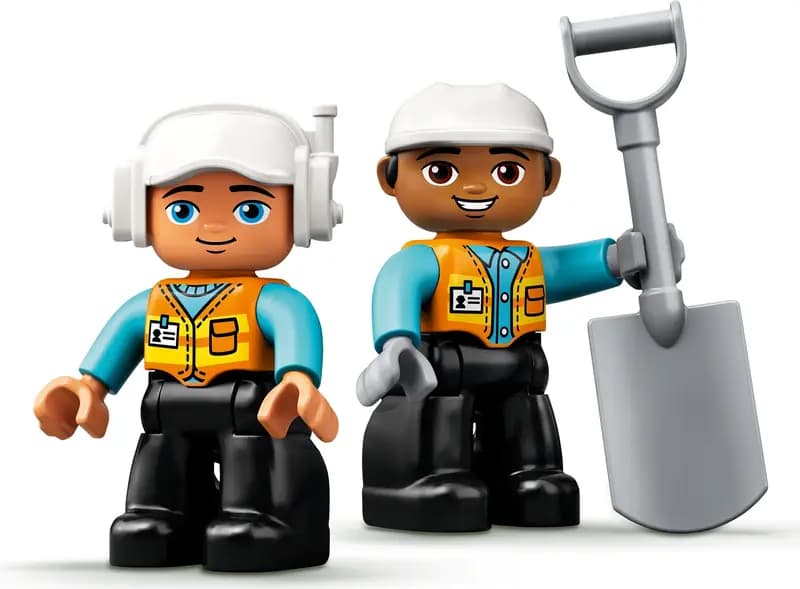 LEGO 10931 Ciężarówka i koparka gąsienicowa