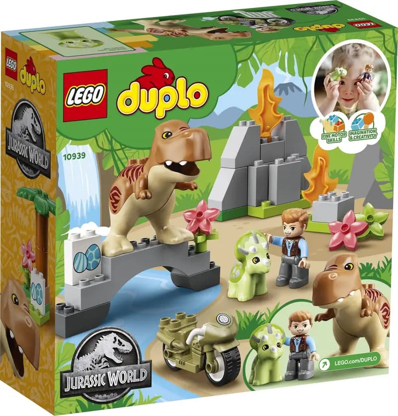 LEGO 10939 Ucieczka tyranozaura i triceratopsa