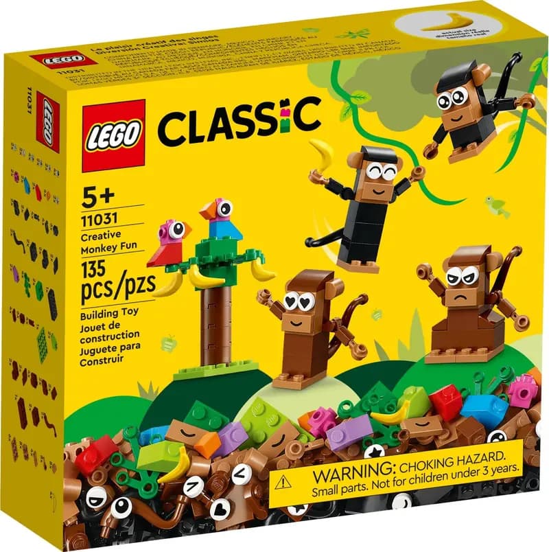 LEGO 11031 Kreatywna małpia zabawa