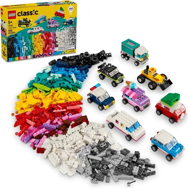 LEGO 11036 Kreatywne pojazdy