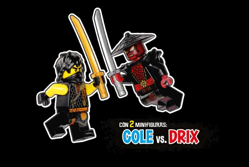 LEGO 112504 Cole vs. Drix